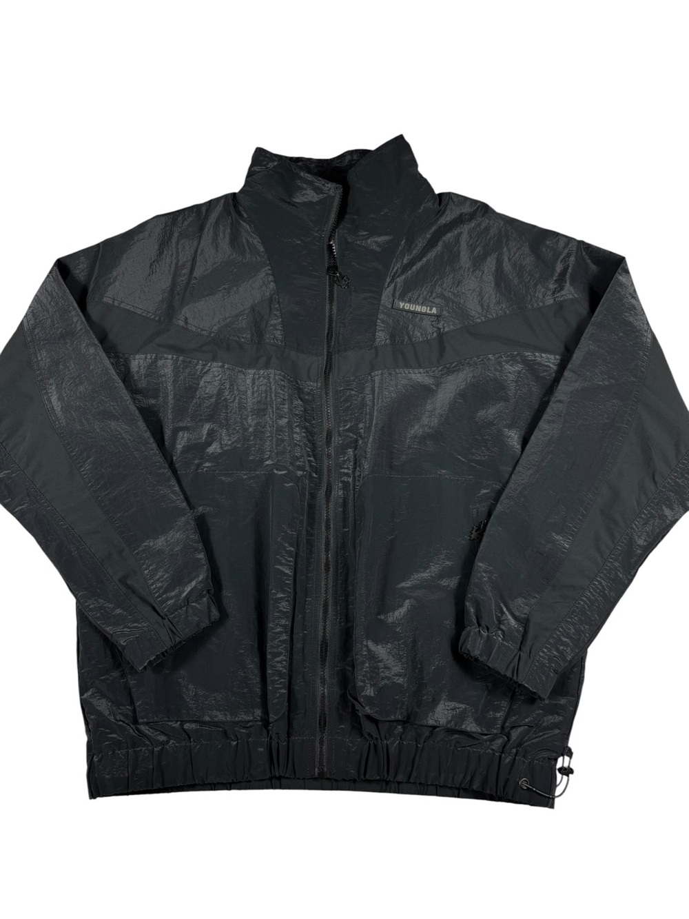 YoungLA Windbreaker Bomber Jacket, XL.